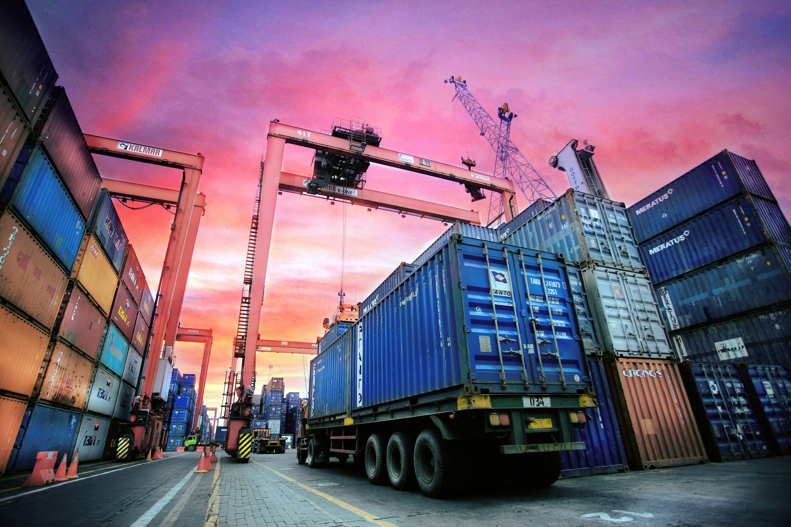 Corridor logistique et routes de fret ouest-africains